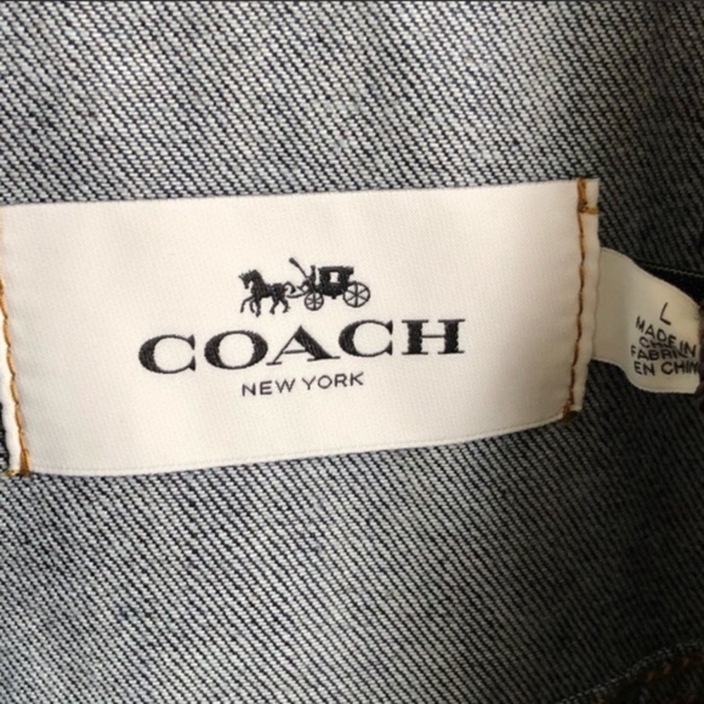Coach patch Jean Jacket - Picture 9 of 10